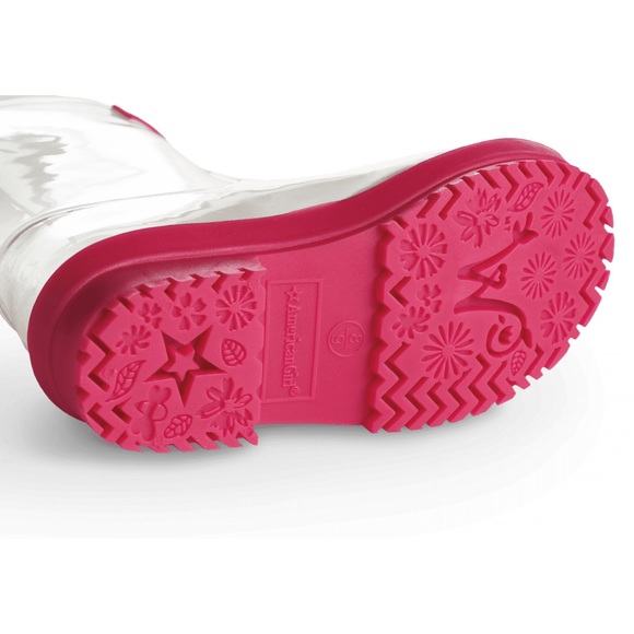 American Girl Peek-a-Boo Wellies for Girls sz 10/11 - Picture 4 of 6